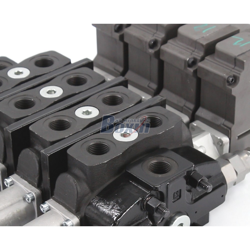 Seeking Global Distributors and Wholesalers for SD8EMA-4OT Electric Motor 4 Spool Sectional Directional Valve detail image